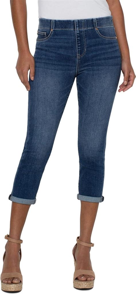 Amazon.com: Liverpool Chloe Pull On Jeans